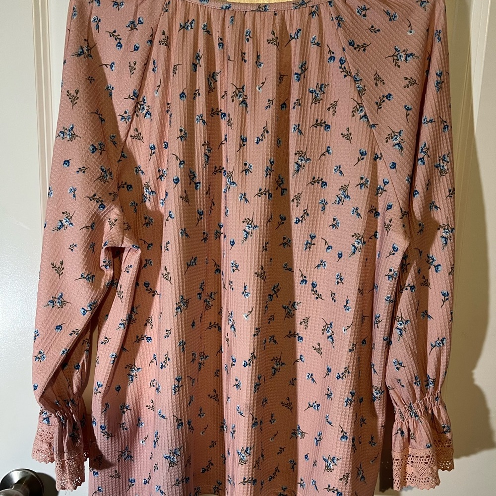 Pink Ruffled tunic - Picture 3 of 4